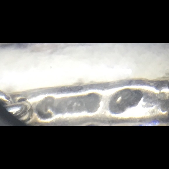 Retired Carolyn Pollack Sterling Circle Braceler - Picture 7 of 7